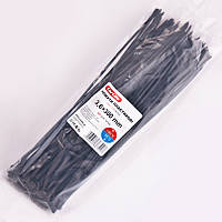 3,6 x 300 Чорні Хомути пластикові CarLife AVK