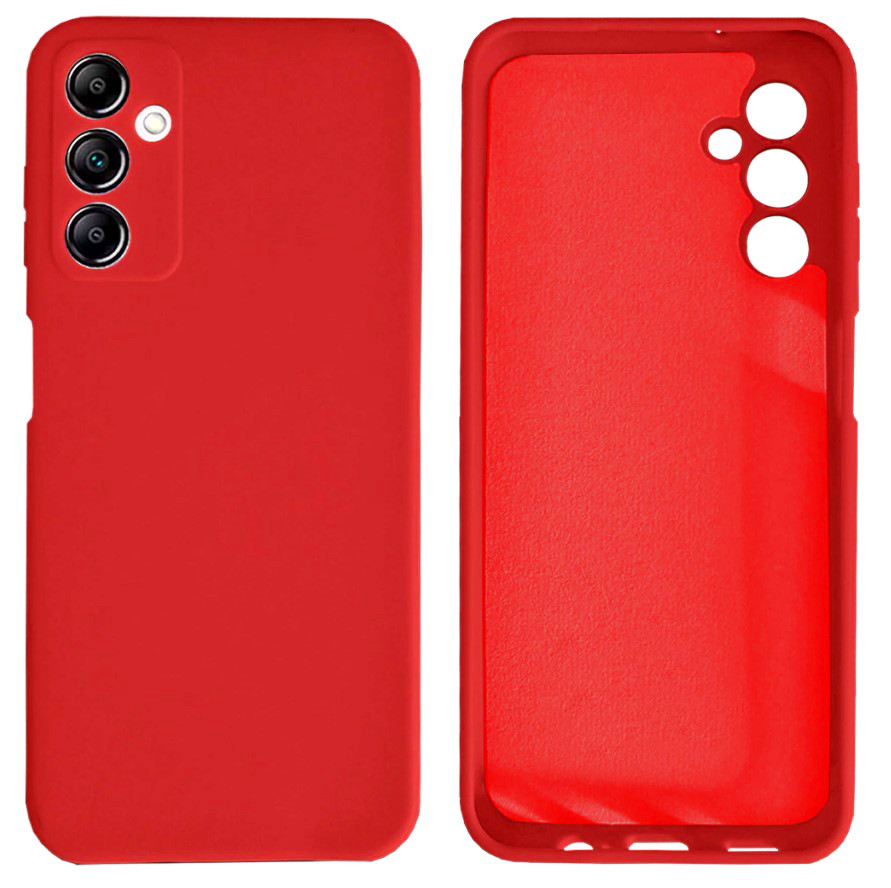 Чохол Silicone case Camera Protective для Samsung M52 (01) червоний Red