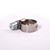 Profi Хомут неіржавкий 10-16 мм. Черв'ячний затискач зі сталі AVK