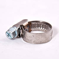 Profi Черв'ячний Хомут неіржавкий 12-18 мм. Затискач зі сталі AVK