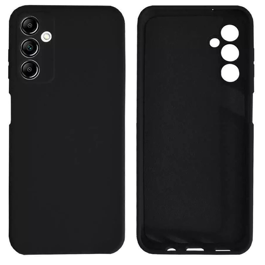 Чохол Silicone case Camera Protective для Samsung M52 (03) чорний Black