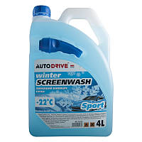 Омивач зимовий -22 Autodrive "Sport" з лійкою 4 л AVK