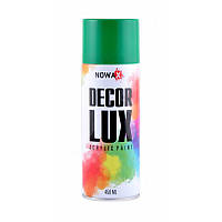 Акрилова фарба глянсова зелена м'ята NOWAX Decor Lux (6029) 450 мл AVK