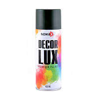 Акрилова фарба глянсова зелений мох NOWAX Decor Lux (6005) 450 мл AVK