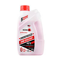Антифриз G12 NOWAX червоний готова рідина 1 кг (NX01006) AVK