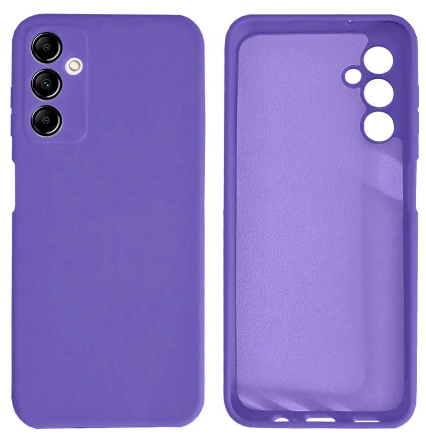 Чохол Silicone case Camera Protective для Samsung M52 (07) фіолетовий Ultraviolet