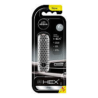 Ароматизатор на дефлектор Aroma Car HEX 10g - SILVER (83576) AVK