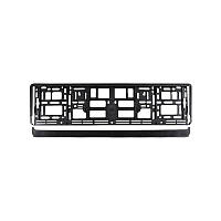 Рамка номера CarLife для Audi чорний пластик (NH214) AVK