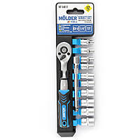 Набір головок Molder головки 1/4" 72Т, CR-V 12 шт (MT64812) AVK