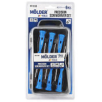 Набір викруток пpeцизійних для точних робіт із дрібними механізмами Molder 6 шт 50 мм AVK