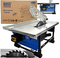 Дискова пила зі столиком 200 мм. BASS Polska 1600W