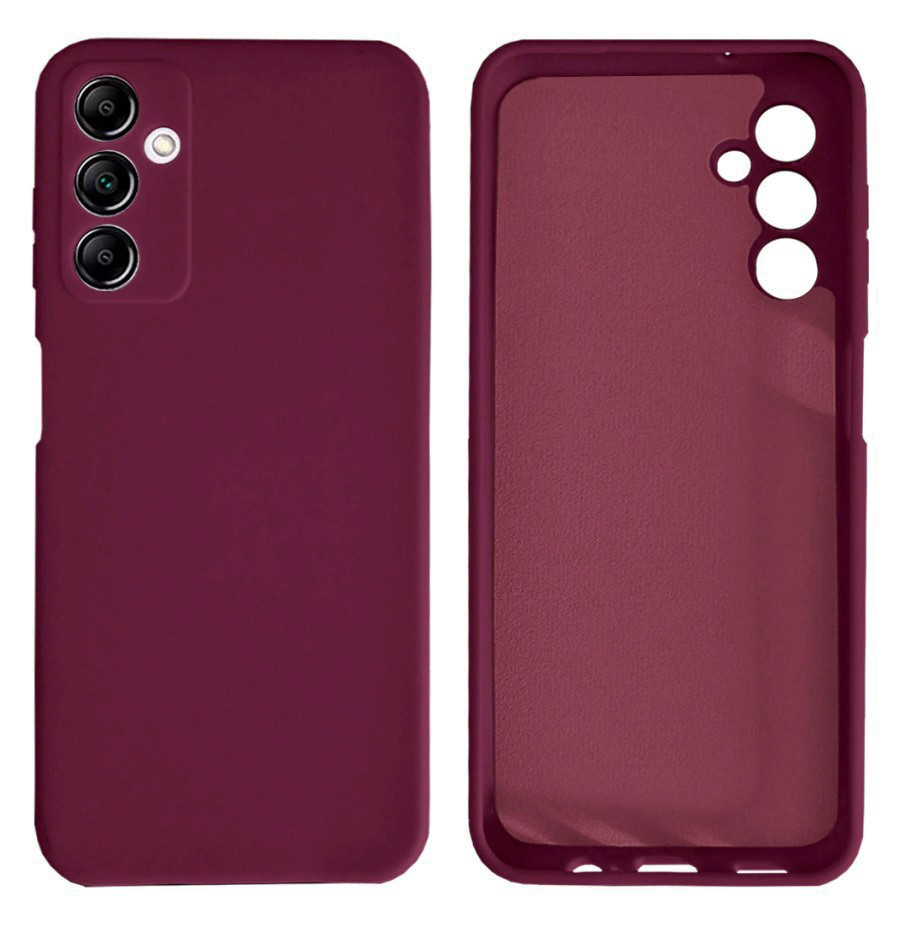 Чохол Silicone case Camera Protective для Samsung A55 (23) марсала Marsala