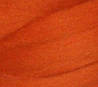 Товста, велика пряжа 100% вовна мериноса. Колір: Морквяний 21-23 мкрн. Топсі., фото 2