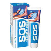 Крем-бальзам SOS від синців та забоїв, 75 мл. Еліксир (оригінал)