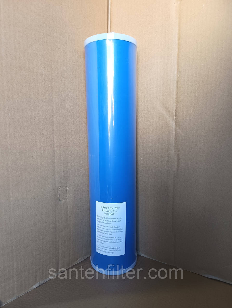 Картридж вугільний скорлупа кокосового горіха 20ВВ (из скорлупы кокосового ореха)