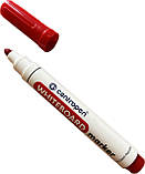 Маркер для дошки Centropen 2,5 мм. червоний 8559, фото 2