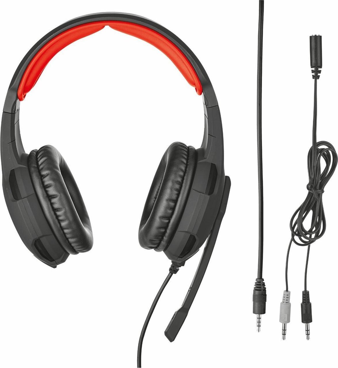 Дротові навушники з мікрофоном Trust Ziva Gaming Headset (21953_TRUST) 3.5 мм (Mini-Jack) БВ