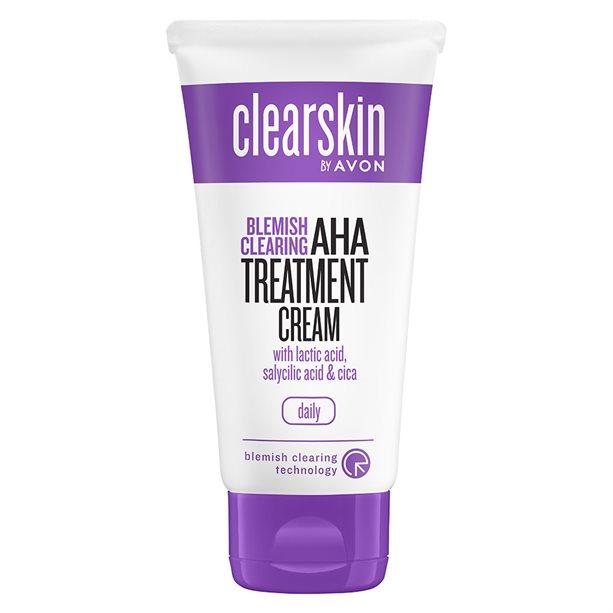 Крем-догляд для обличчя «Для проблемної шкіри», 50мл Avon Clearskin AHA Treatment Cream