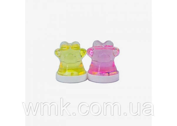 Лизун гель лапка с блестками 100149, фото 1