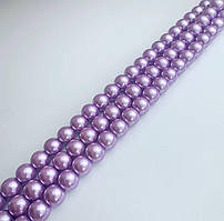 Намистини на нитці, Майорка бузок, 10 мм