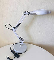 Лампа-лупа настільна Yre 2 в 1 (підставка і струбцина)