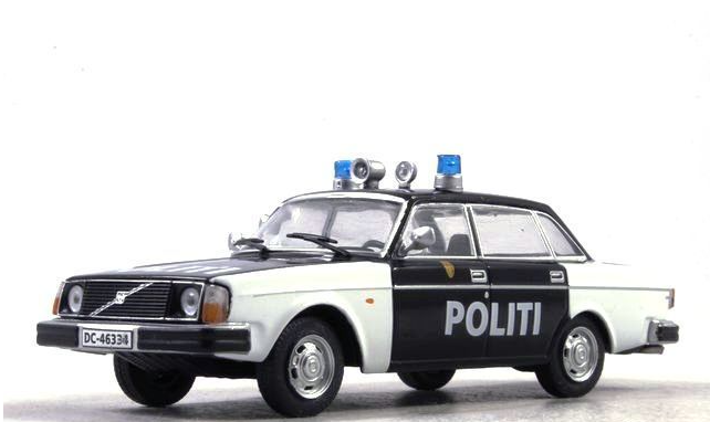 Поліцейські Машини Світу №73 Volvo 244 | Колекційна модель 1:43 | DeAgostini