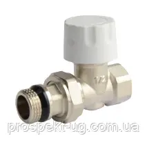 Клапан Ду15 (1/2") радіаторний під термоголовку M30x1.5 (прямий) В-З ms