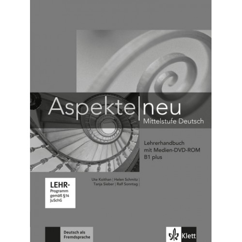 Aspekte 1 Neu B1+ Lehrerhandbuch mit DVD-ROM (Книга для вчителя)