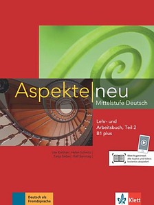 Aspekte 1 Neu B1+ Lehr-und Arbeitsbuch, Teil 2+CD (Підручник)