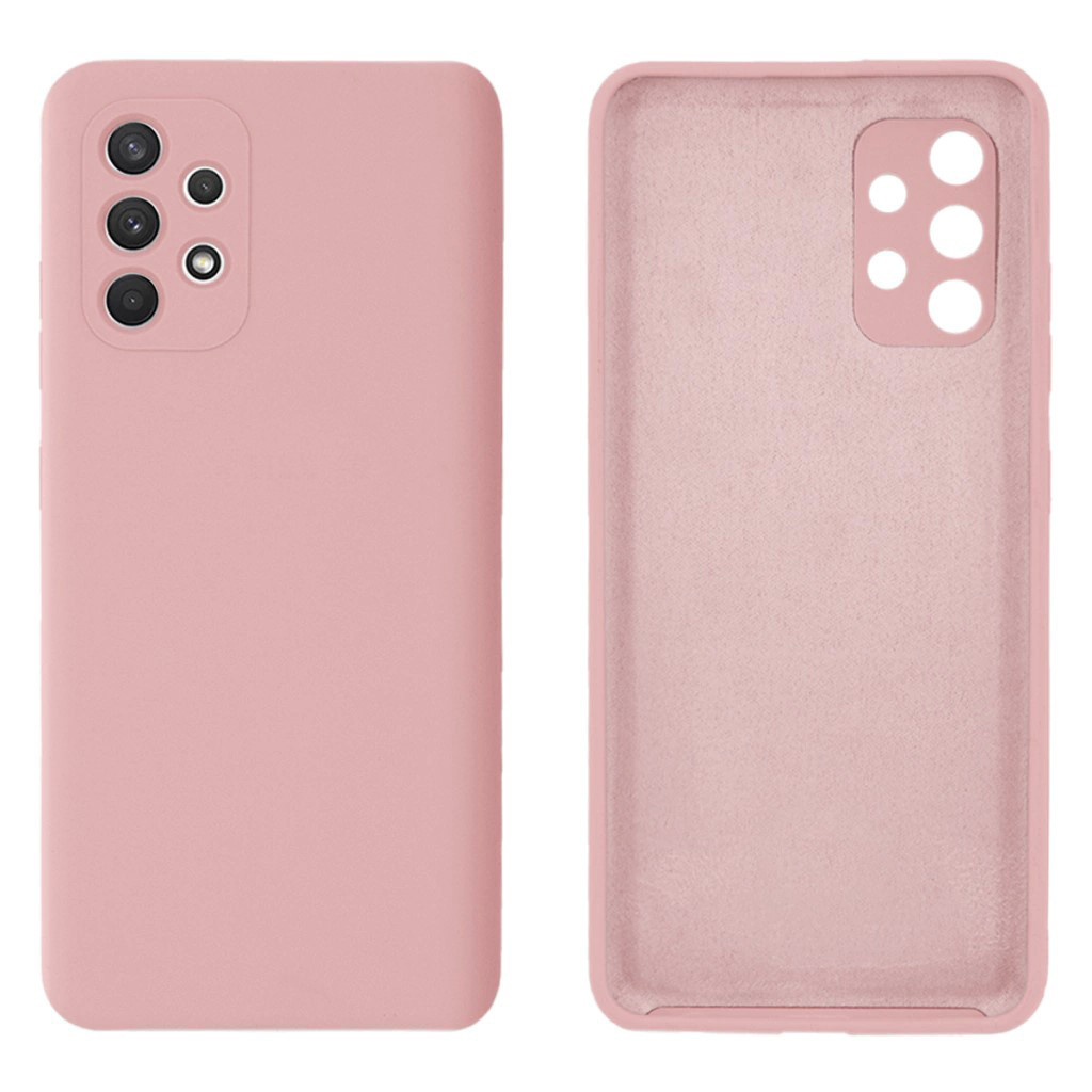 Чохол Silicone case Camera Protective для Samsung A23 (18) пудра Pink Sand