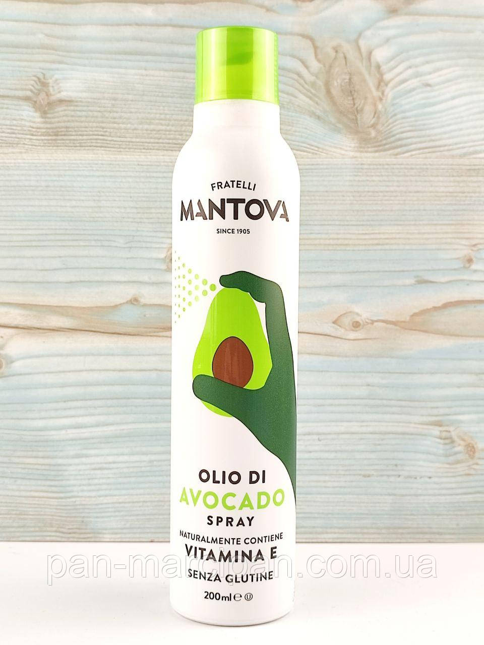 Олія авокадо Fratelli Mantova без глютену спрей 200 мл, фото 1