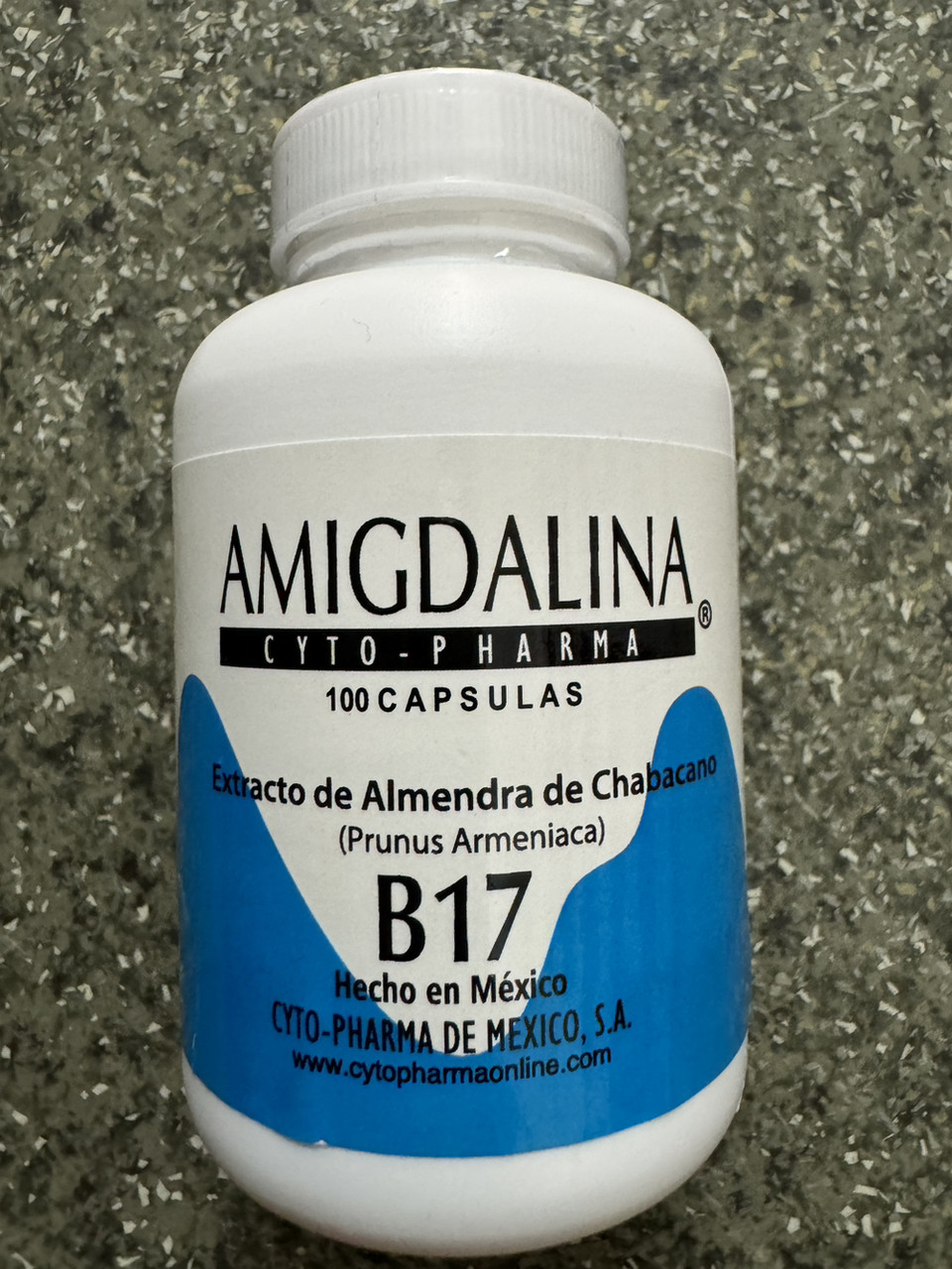 Вітамін б17 Амигдалін, CYTO PHARMA Amygdalin vitamin B-17 500 mg 100 caps