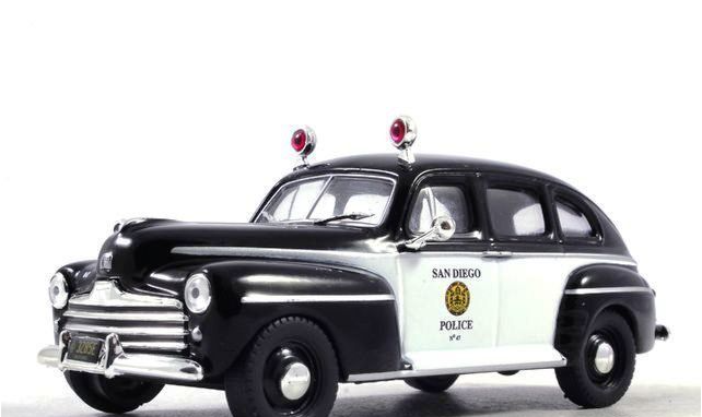 Поліцейські Машини Світу №50 Ford Fordor 1947 | Колекційна модель 1:43 | DeAgostini
