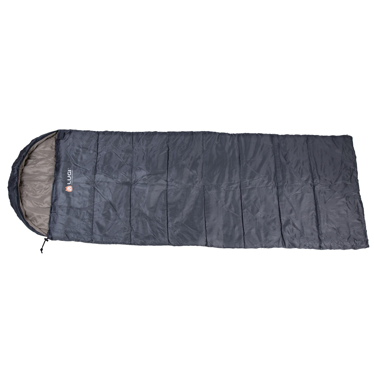 Спальний мішок водонепроникний з капюшоном, сірий LU009, фото 1