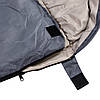Спальний мішок водонепроникний з капюшоном, сірий LU009, фото 9
