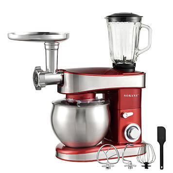 Кухонна машина Sokany SC-213C Stand Mixer 4-in-1 1200W