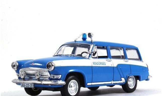 Поліцейські Машини Світу №34 ГАЗ-22 Волга | Колекційна модель 1:43 | DeAgostini, фото 1