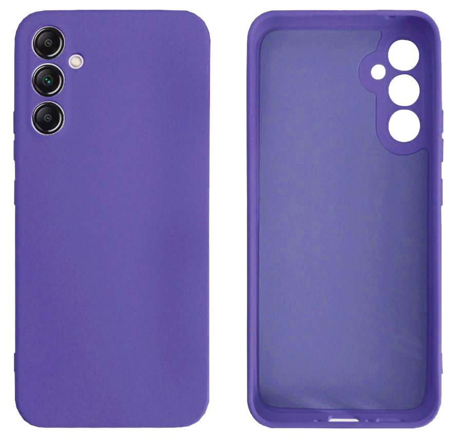 Чохол Silicone case Camera Protective для Samsung A24 (07) фіолетовий Ultraviolet