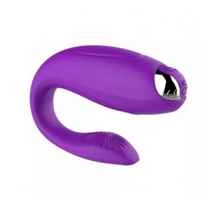 Вібратор для пар G-Sex USB Фіолетовий, фото 1