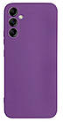 Чохол Silicone case Camera Protective для Samsung A24 (14) фіолетовий Purple, фото 3