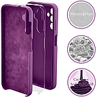Чохол Silicone case Camera Protective для Samsung A24 (14) фіолетовий Purple, фото 7