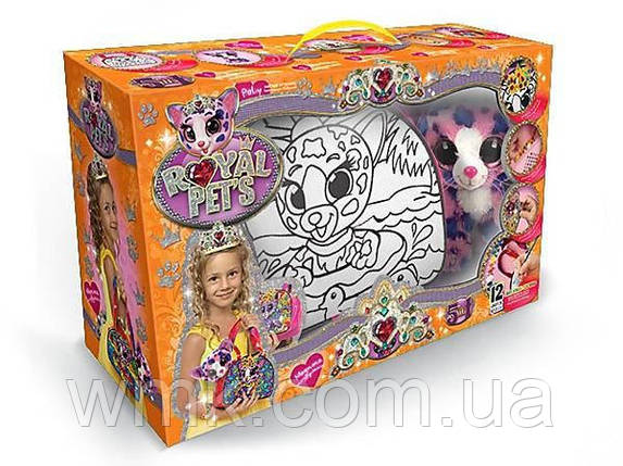 Набір креат творч  ROYAL PETS  (рос) валізка з цуценям PR-01-01, фото 1