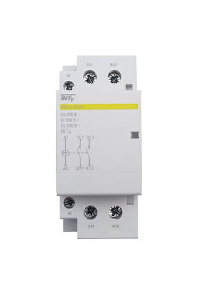 Контактор модульний КМ-2-40-20 40А 230AC 2NO 2р 2мод. Ny95503823, фото 1