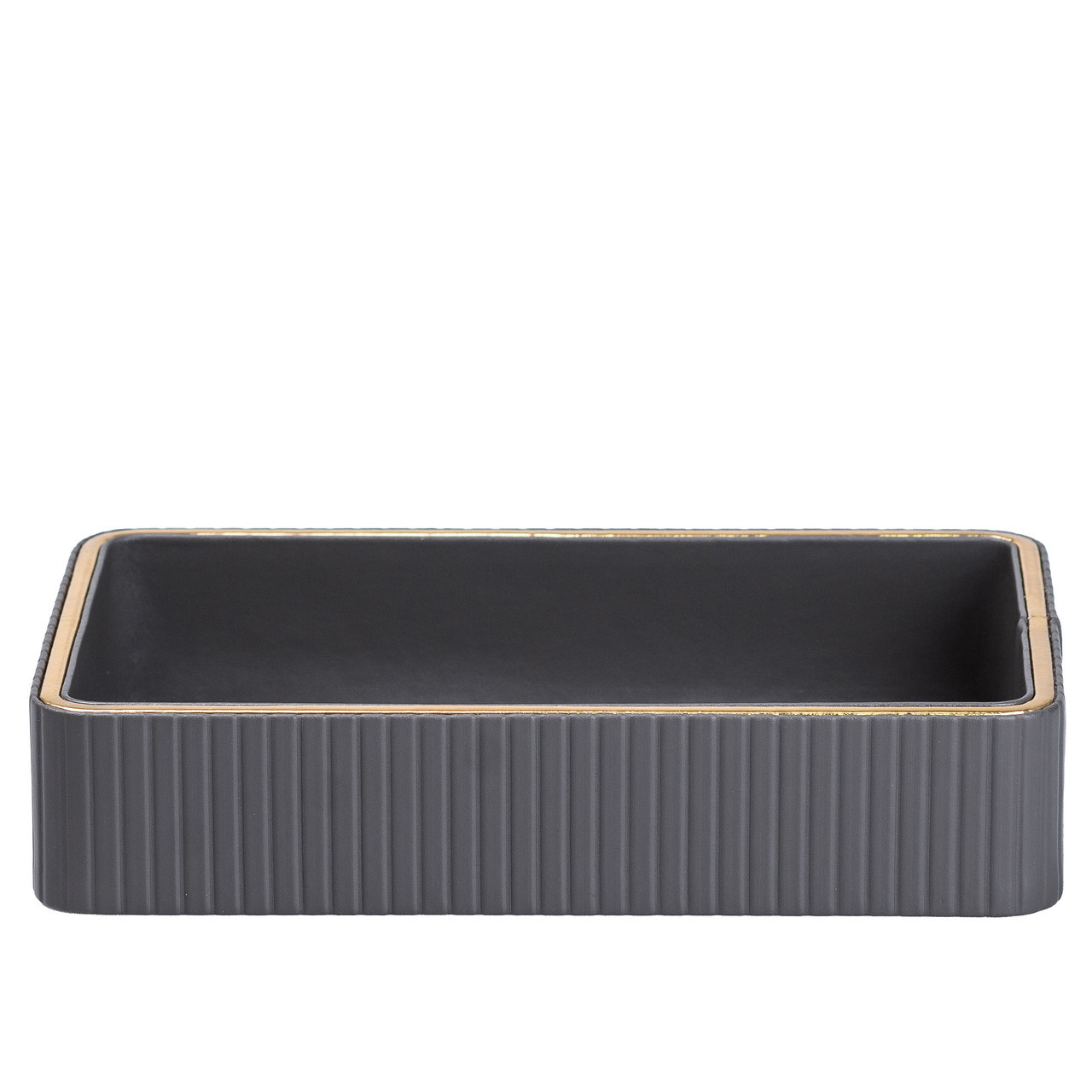 Серветниця на стіл з еко-шкіри 25 х 15.5 х 5 см Сірий HP9900G, фото 1