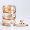 Цукерниця з кришкою 3×300 (мл) • цукерниця триярусна • цукерниця скляна 19.6 (см), фото 2