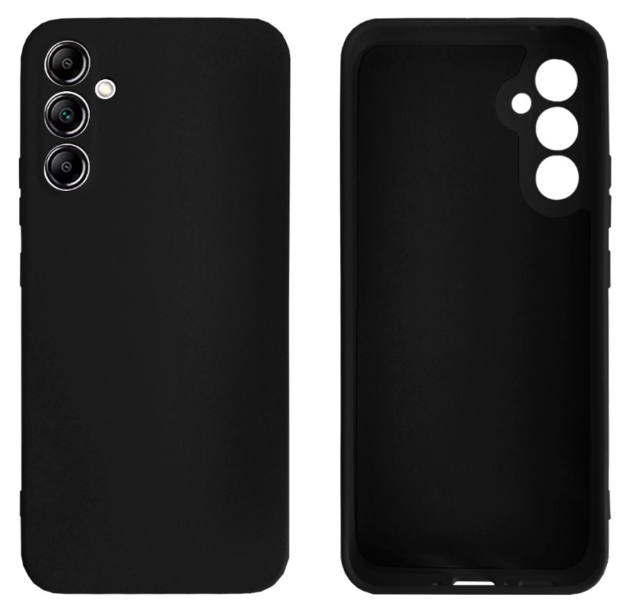 Чохол Silicone case Camera Protective для Samsung A25 (03) чорний Black