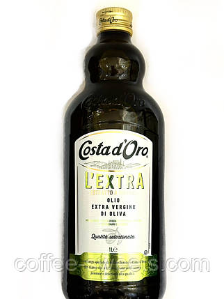 Оливкова олія Costa d'Oro L' Extra Virgin 1літр, фото 3
