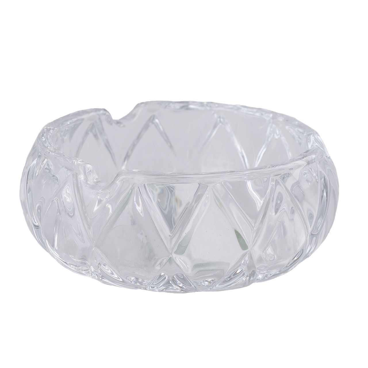 Попільничка скляна кругла під кришталь 9 см, фото 1