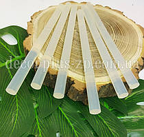 Термоклей 11мм (прозорий) 17,5см.