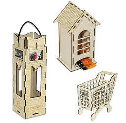 Коробки з дерева 